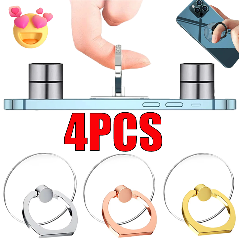 Pop Socket Grip - Transparent Mobile Phone Ring Holder Stand