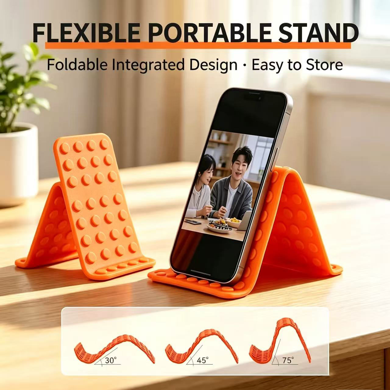 Phone Accessories Hooks - Portable Universal Phone Stand Angle Adjustable