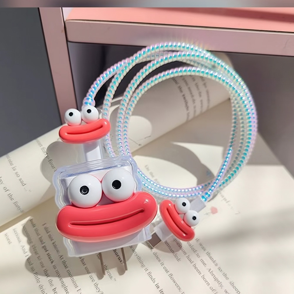 Phone Accessories Unique - Cable Protector Winder Soft Protective Case