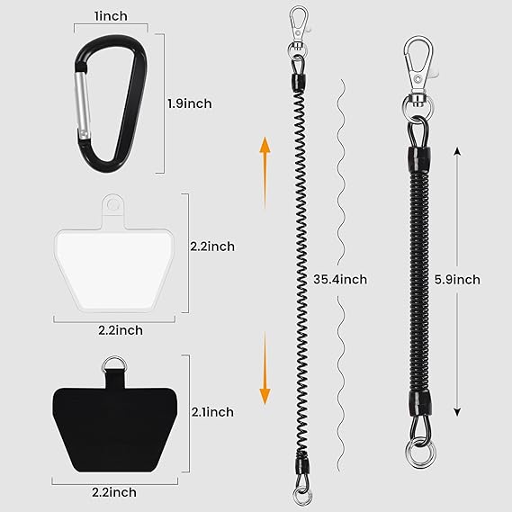 Anti-theft Telescopic Spring L - Phone Accessories Hanging recension och pris