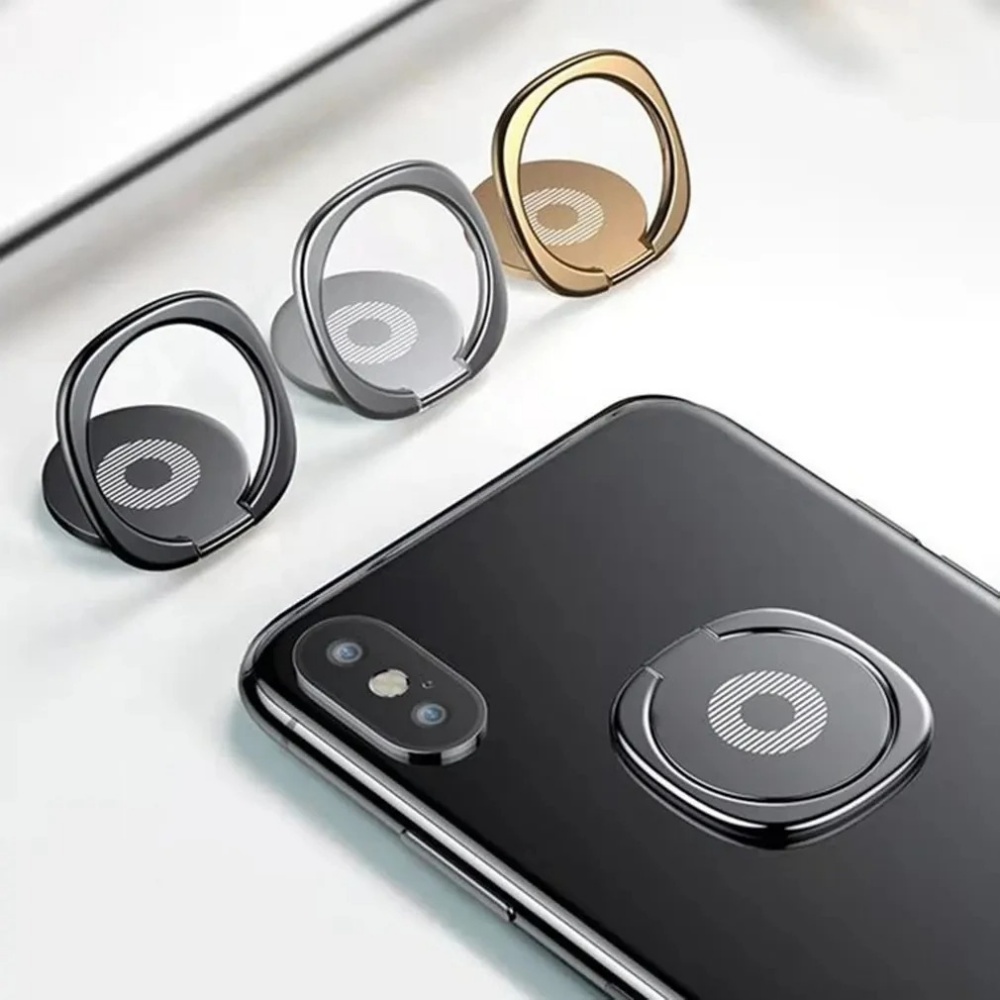 Metal Phone Ring Stand 360 Deg - Pop Socket Grip recension och pris