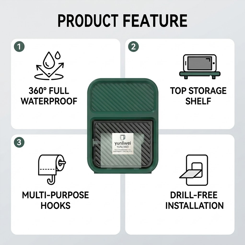 Multi Functional Storage Rack  - Phone Accessories Hooks recension och pris