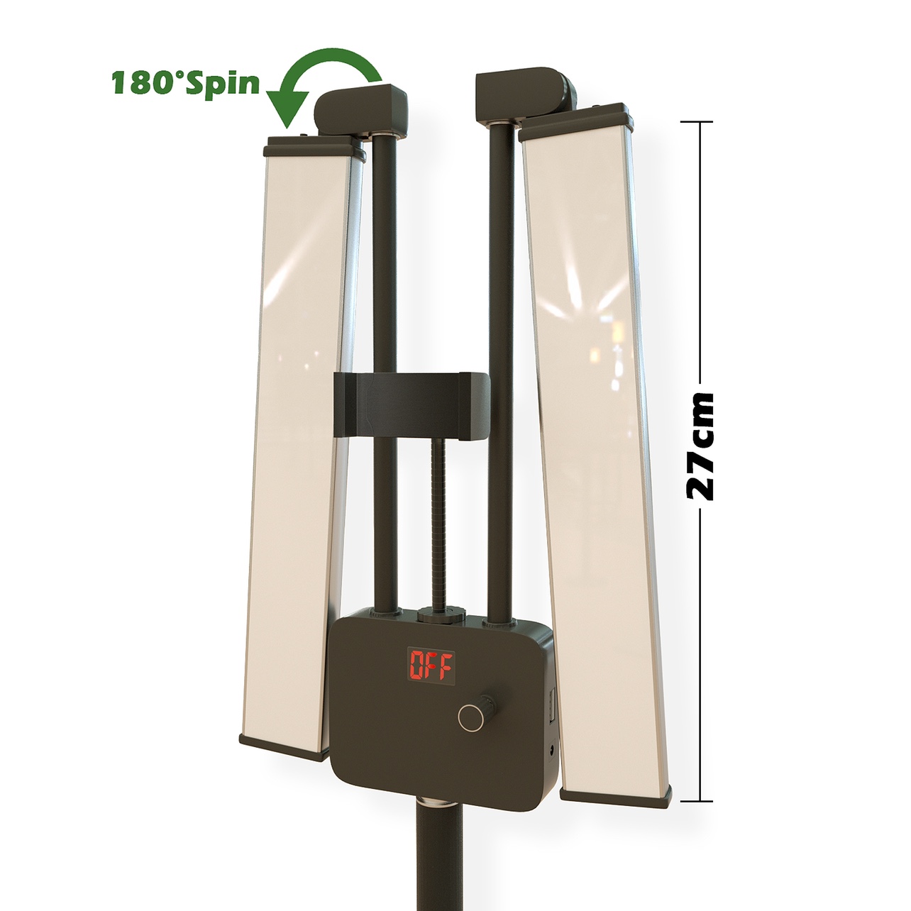 45W LED Video Light Double Arm - Led Strip Selfie recension och pris