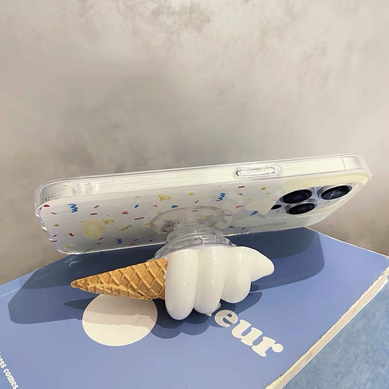3D ice cream Airbag folding br - Pop Socket Grip recension och pris