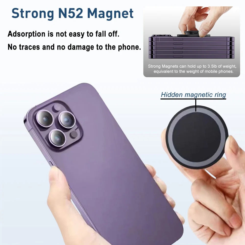 Magnetic Folding Mobile Phone  - Pop Socket Grip recension och pris