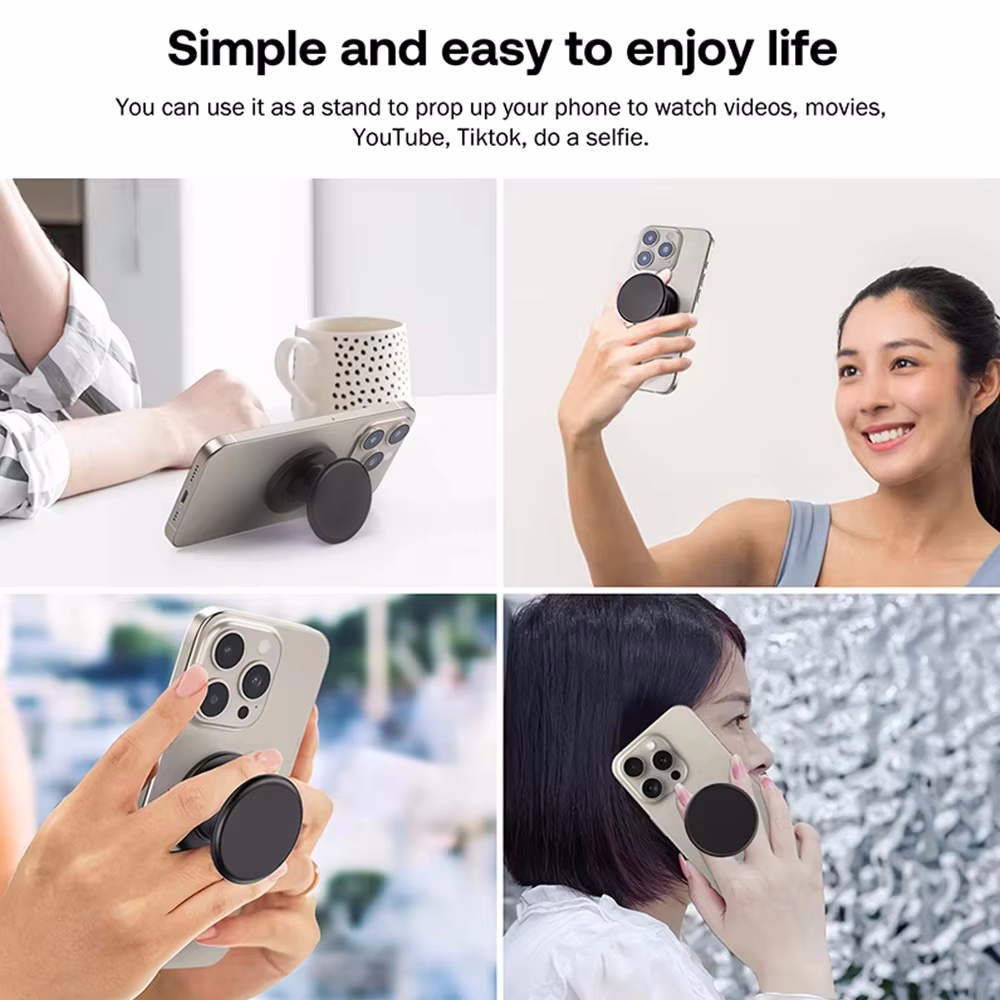 Magnetic Folding Mobile Phone  - Pop Socket Grip recension och pris