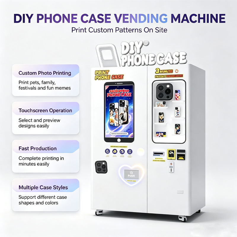 Custom Phone Case Machine Smar - Phone Accessories Vending Machine recension och pris