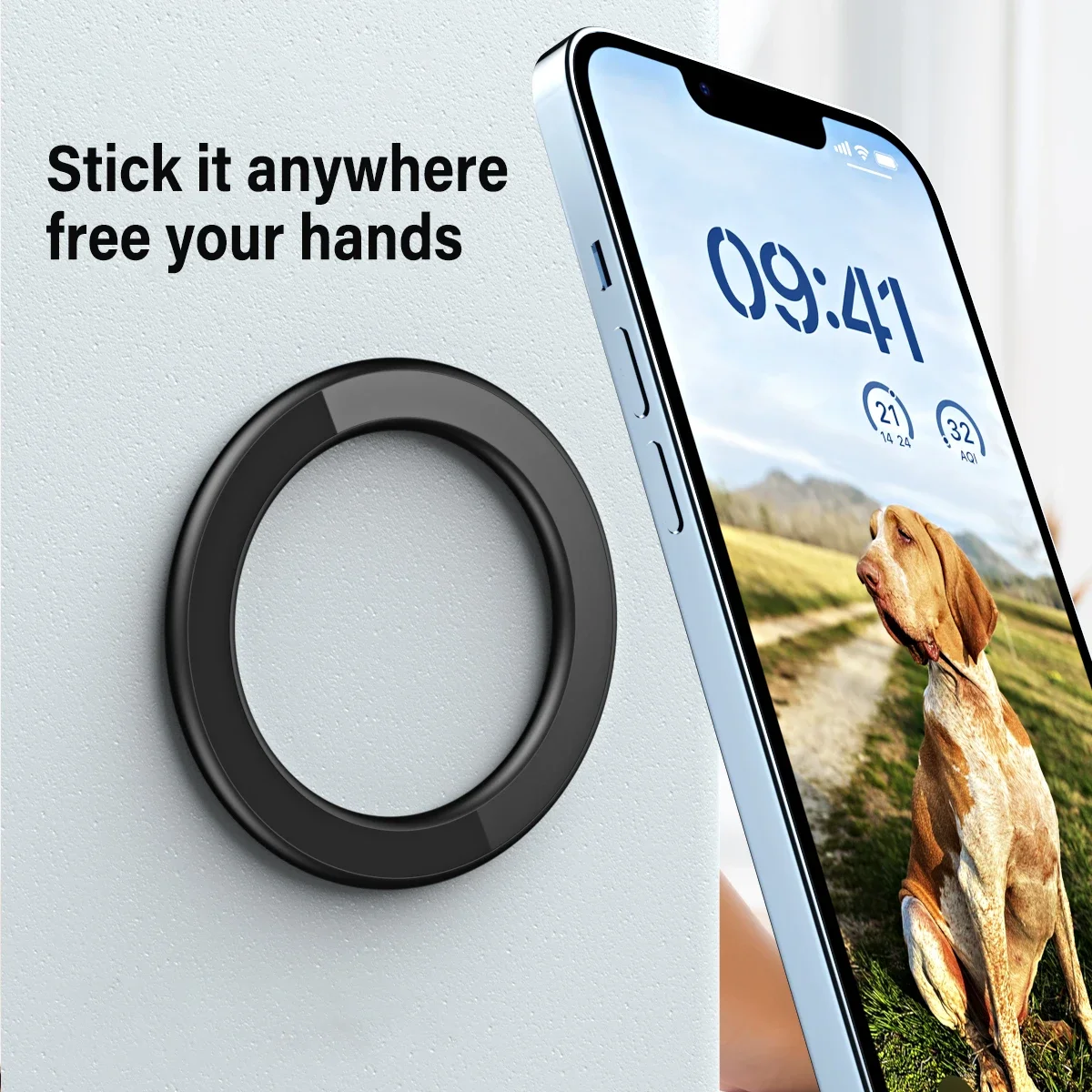 For MagSafe Magnetic Ring Hold - Phone Accessories And Gadget recension och pris