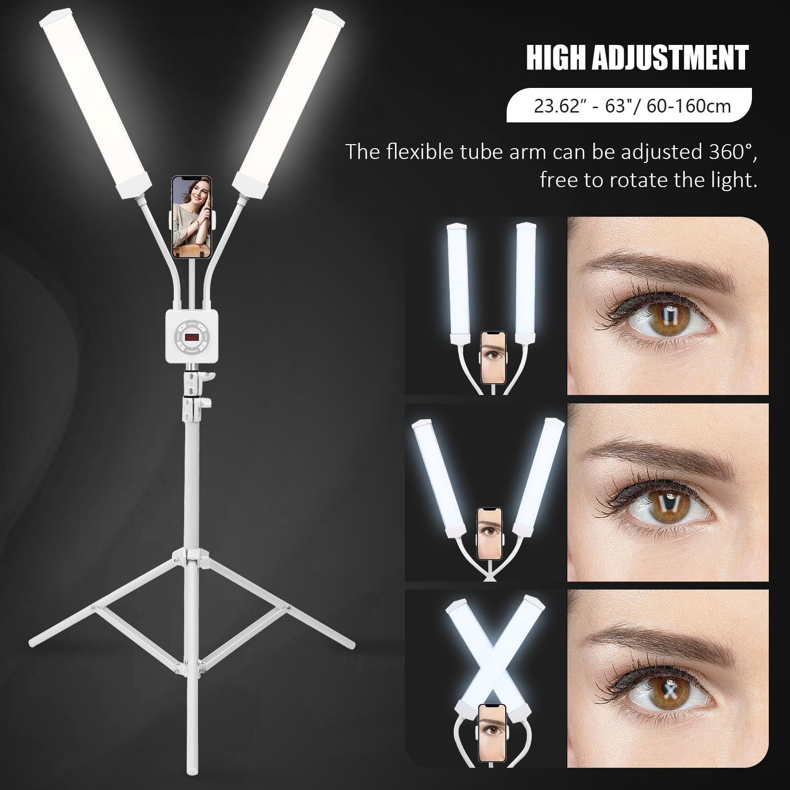 50W Double Arms LED Fill Light - Led Strip Selfie recension och pris
