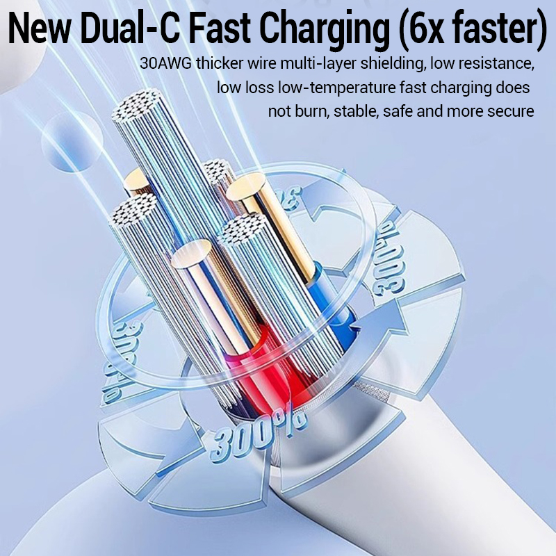 100W Fast Charging Cable For A - Phone Accessories Unique recension och pris