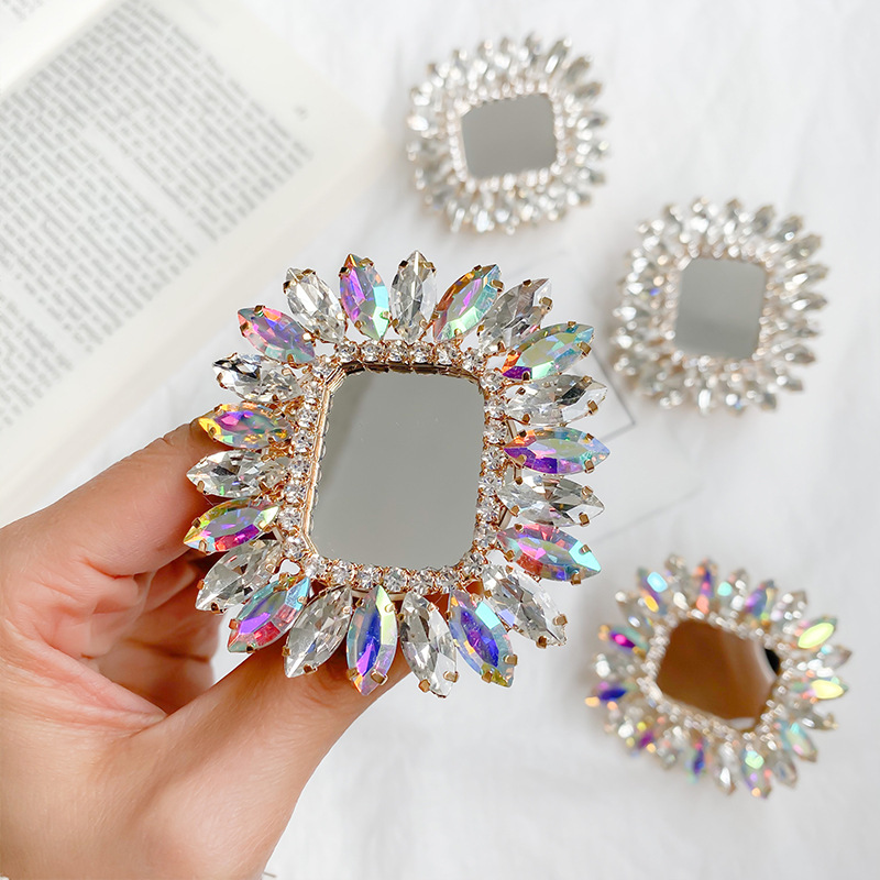 Luxury Shiny Square Mirror Mob - Pop Socket Grip recension och pris