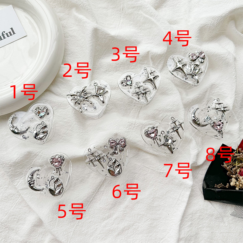 Clear Heart Phone Grip Holder  - Phone Accessories And Gadget recension och pris