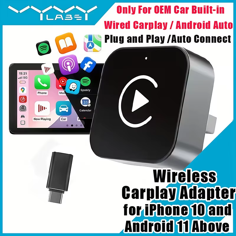 2-in-1 Wireless CarPlay Adapte - Phone Accessories Unique recension och pris