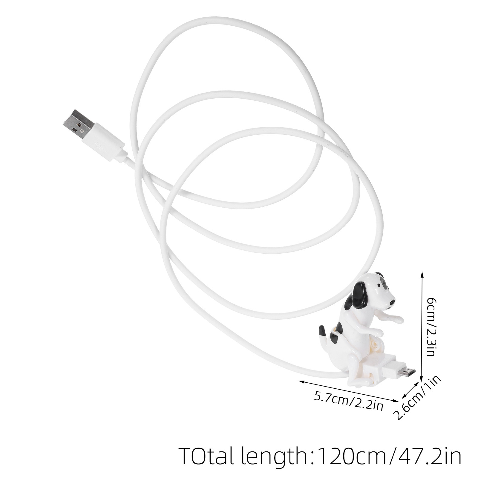 Dog Charging Cable Unique Anim - Phone Accessories Unique recension och pris