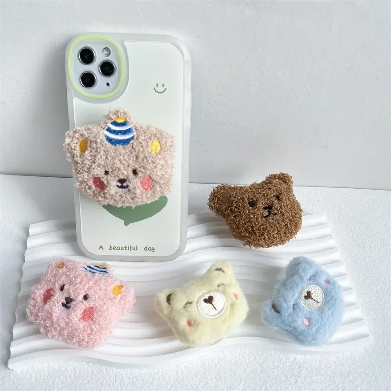 Cute Bear Fur Funny Fluffy Plu - Phone Accessories Vending Machine recension och pris