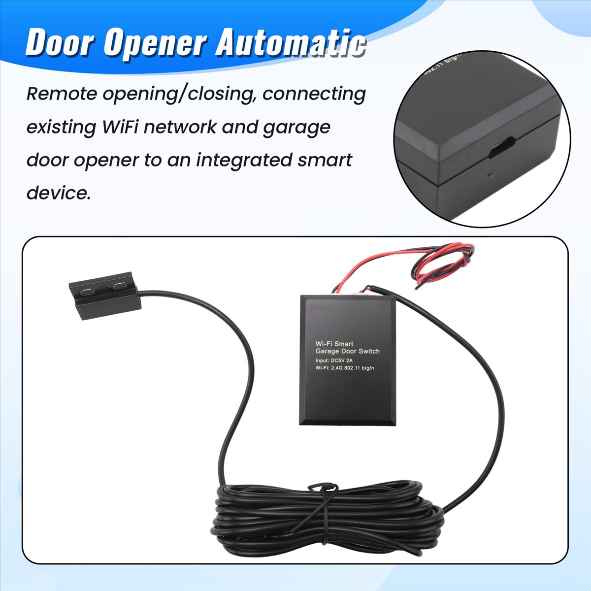 Active Phase Smart Garage Door - Phone Accessories You Need recension och pris