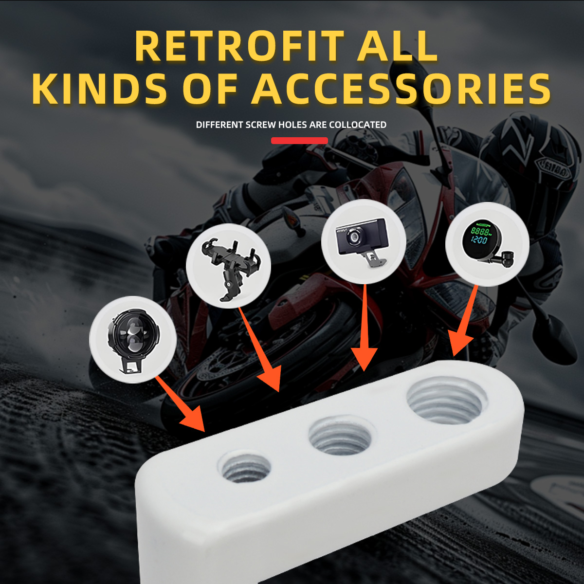 1/2Pcs Universal Car Motorcycl - Phone Accessories Company recension och pris