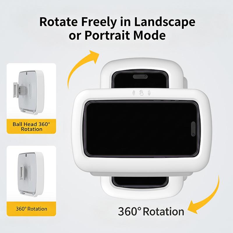 Hot Rotatable Waterproof Wall- - Phone Accessories Hooks recension och pris