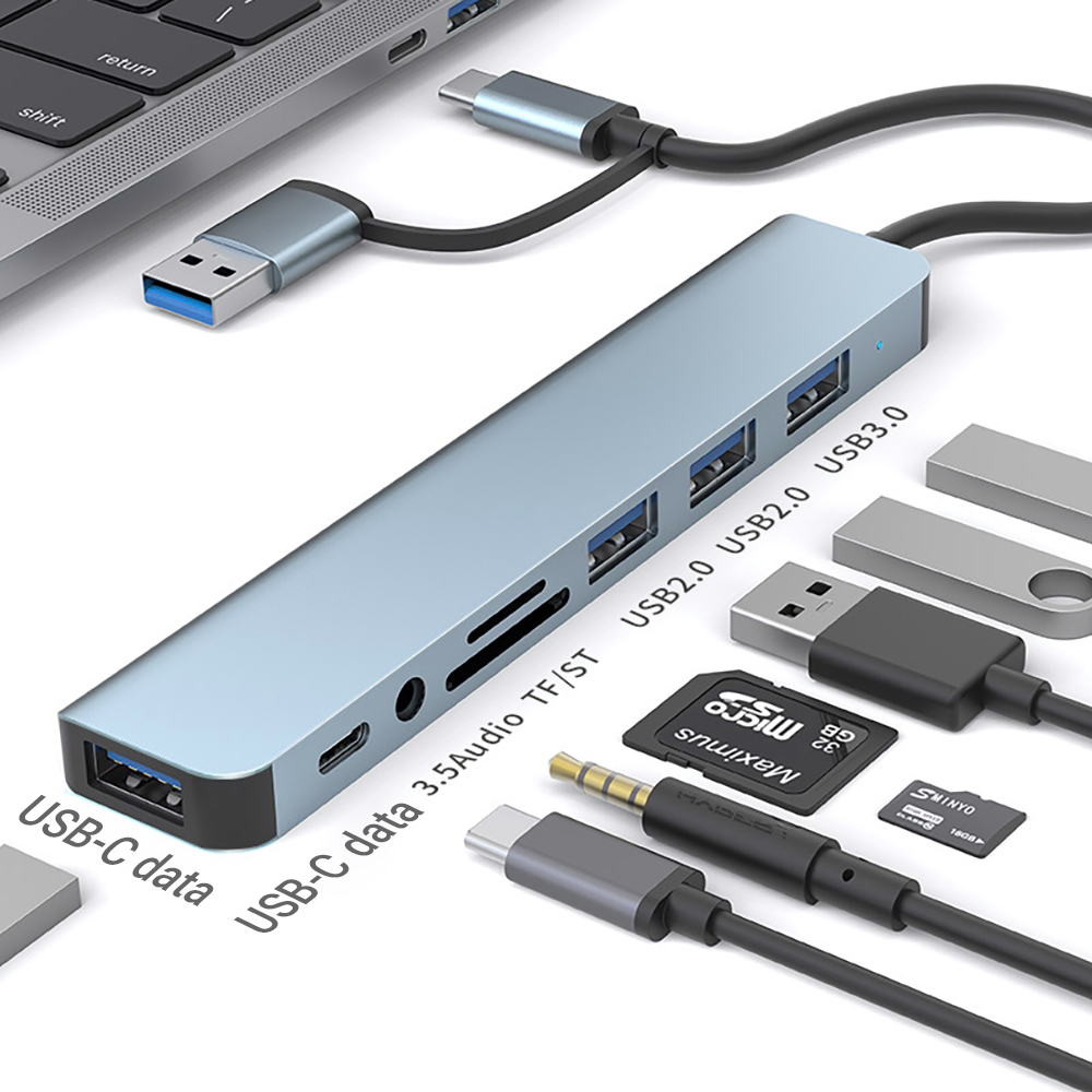9-in-1 Dual Head USB Docking S - Phone Accessories You Need recension och pris