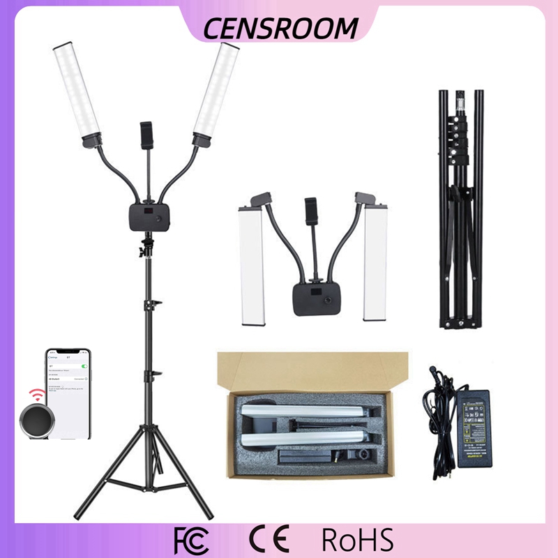 45W Double Arm Fill Ring Light - Led Strip Selfie recension och pris