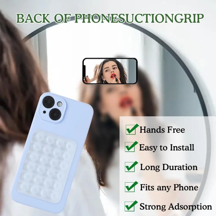 Silicone Suction Phone Holder  - Phone Accessories Hooks recension och pris