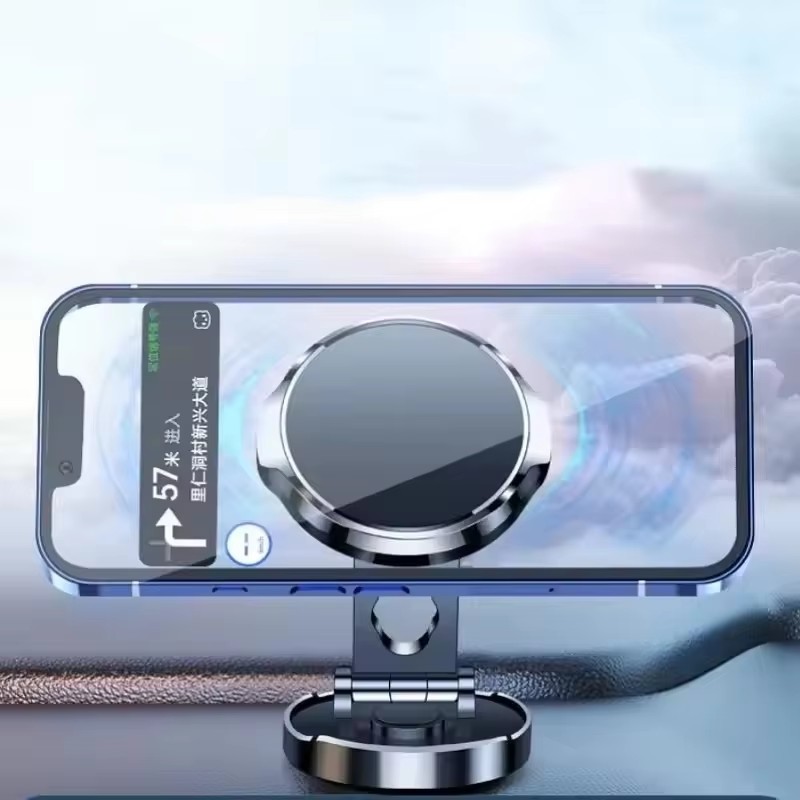 Round Folding Magnetic Car Hol - Phone Accessories And Gadget recension och pris