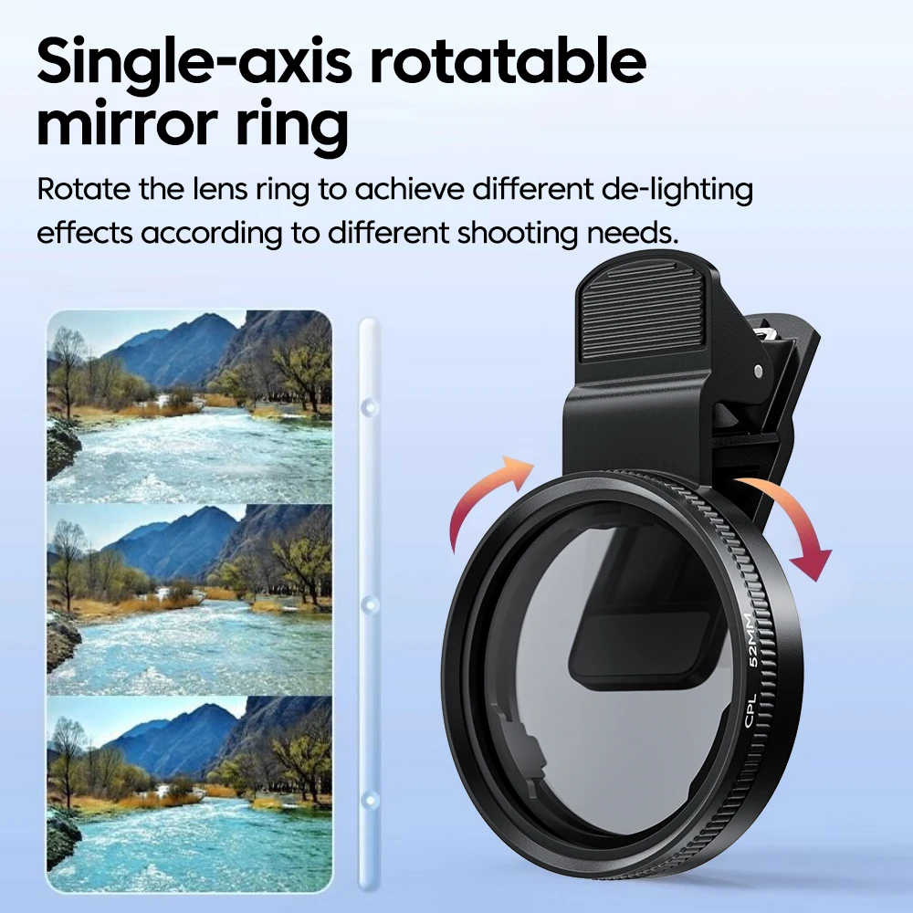 New 52mm CPL Mobile Phone Lens - Phone Accessories And Gadget recension och pris