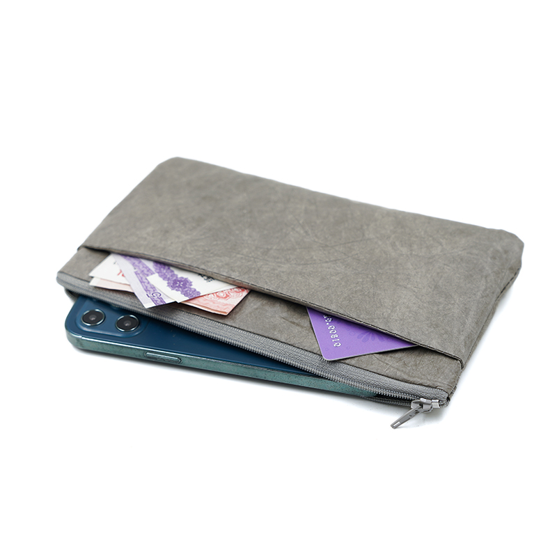 Zippered Ultra-Slim Fiber Pape - Phone Accessories And Gadget recension och pris