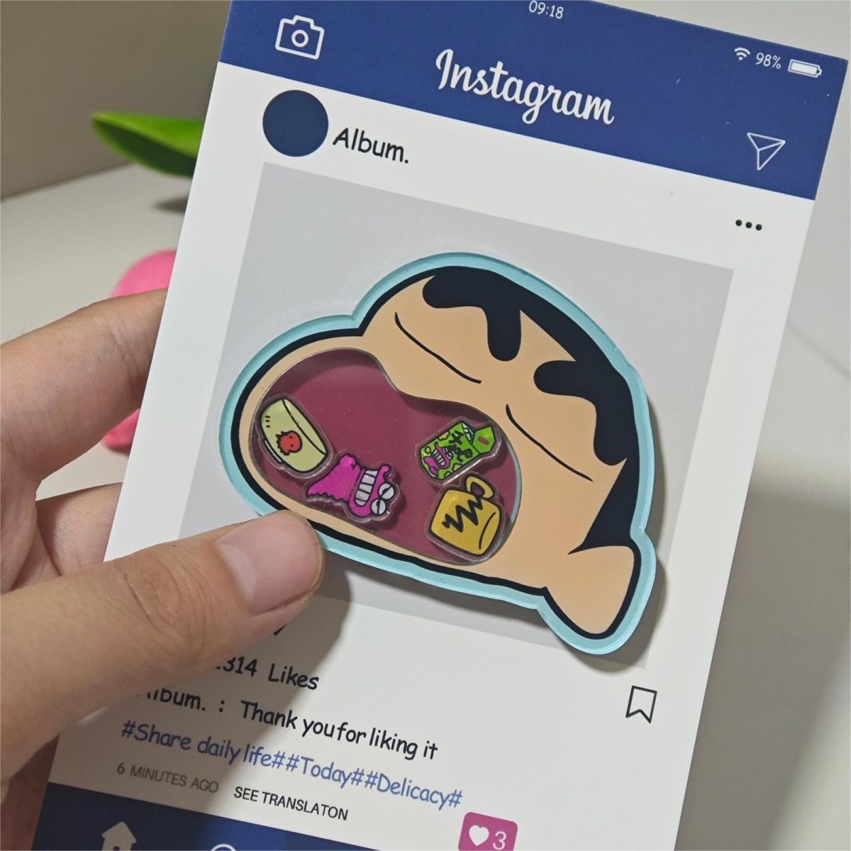 Crayon Shin-chan Portable Airb - Phone Accessories Vending Machine recension och pris