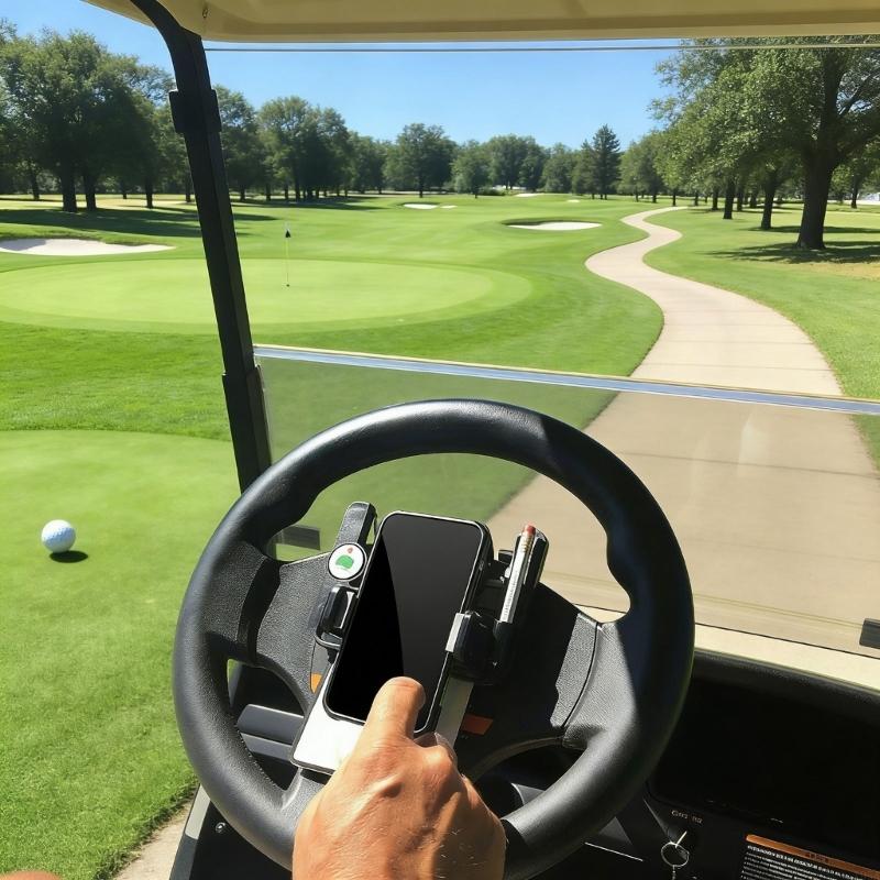 Golf Cart Steerings Wheel Phon - Phone Accessories Unique recension och pris