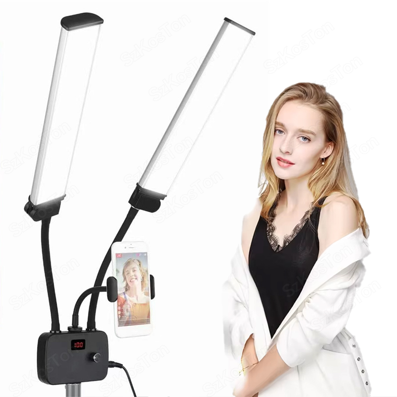 45W LED Video Light Double Arm - Led Strip Selfie recension och pris